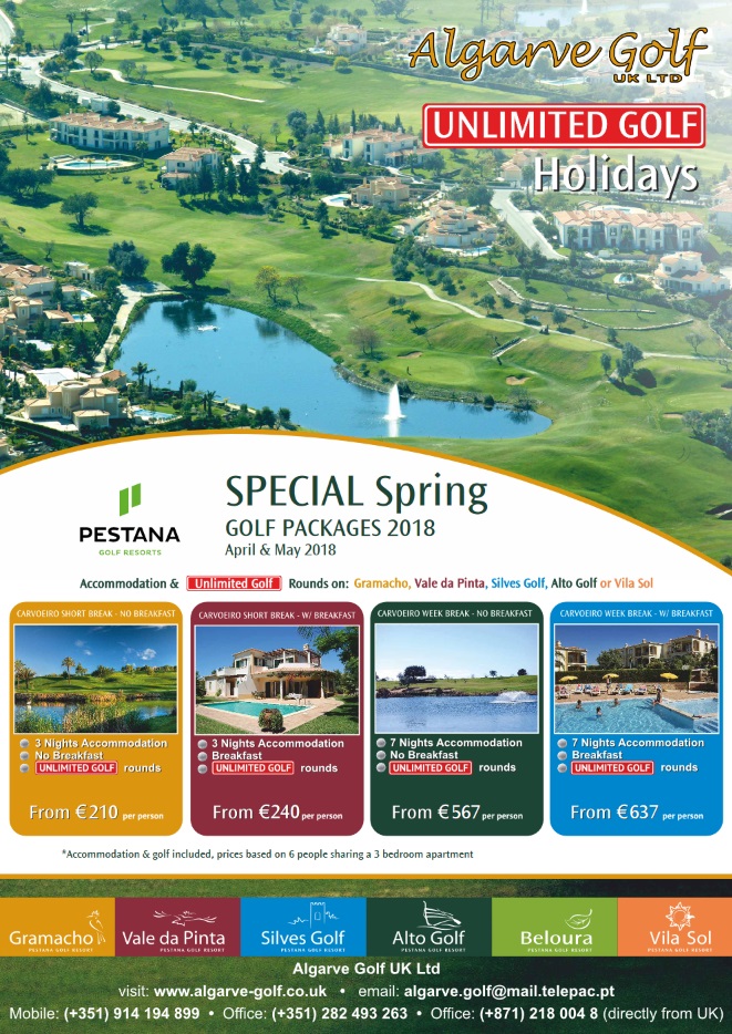 Algarve Golf (UK) Ltd. : Pestana Group Promotion