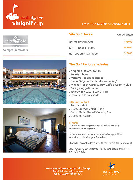 Algarve Golf (UK) Ltd. : Vinigolf Cup 2011
